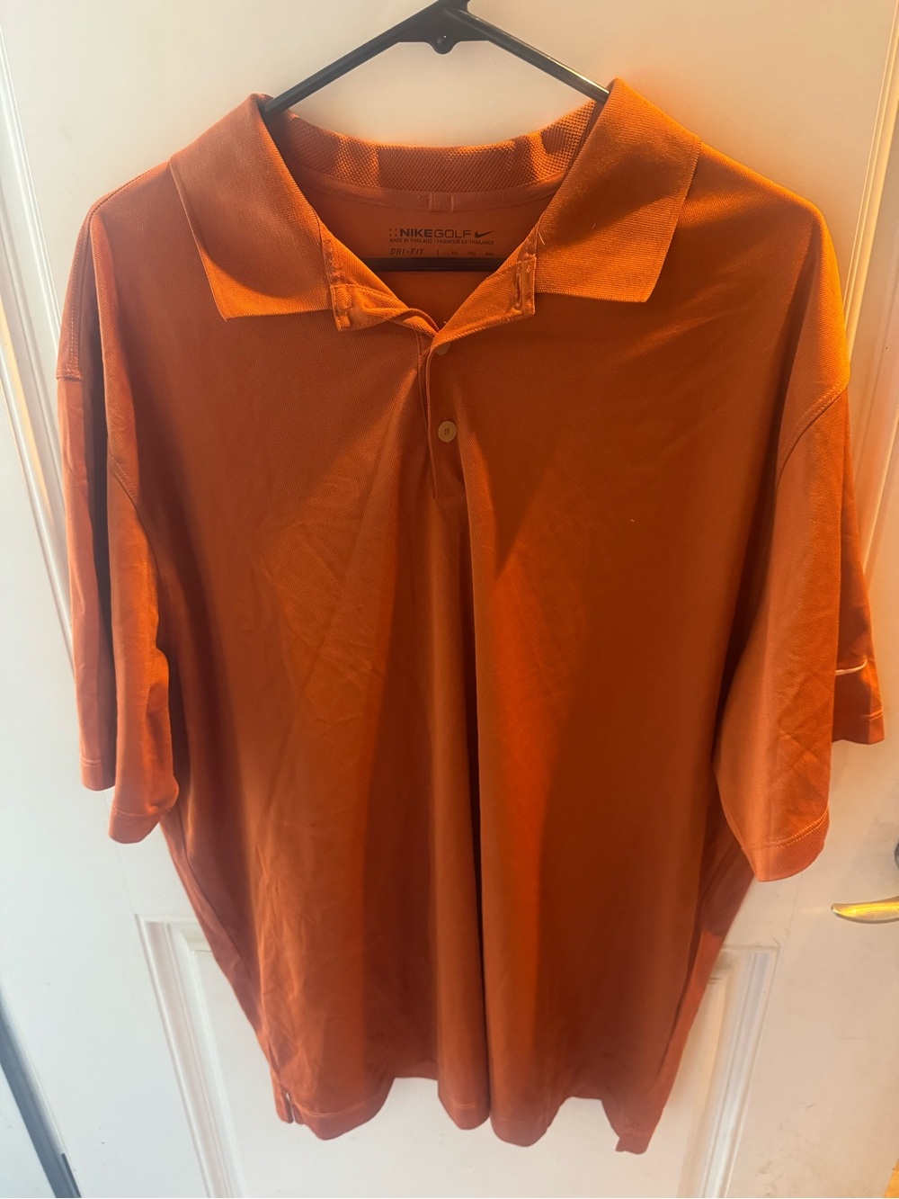 Nike Men's Orange Golf Polo